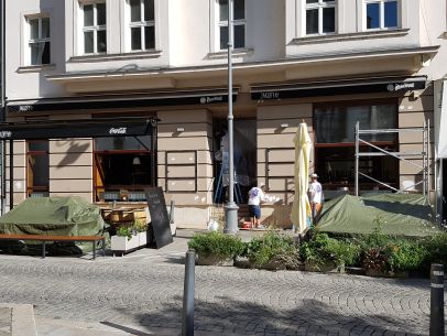 Obnovení fasádního nátěru