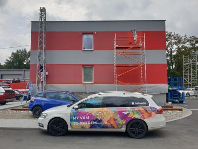 Obnovení fasádního nátěru