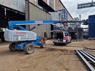 Nátěr drtičku šrotu