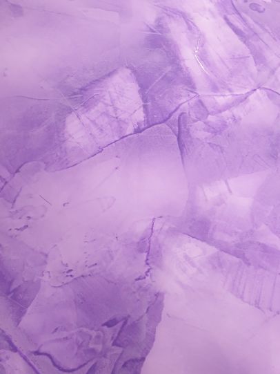 Fialový odstín stěrky Graselo 