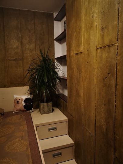 Imitace dřevěného obložení 