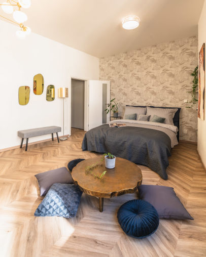 Tapetování interiéru pro HEARTWORK s. r. o.