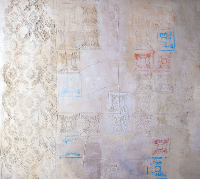 Dekorační malba Elekta Shabby chic v kanceláři