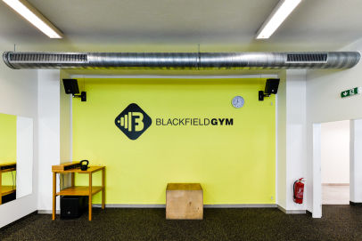 Malování - posilovna Blackfield