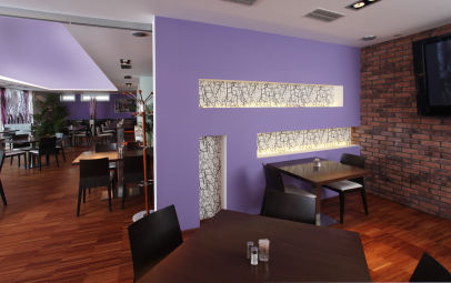 Malování - restaurace Viktoriatauraci Viktoria