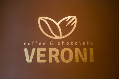 Dekorační malba Utrasaten + Imperium ve VERONI coffee & chocolate 