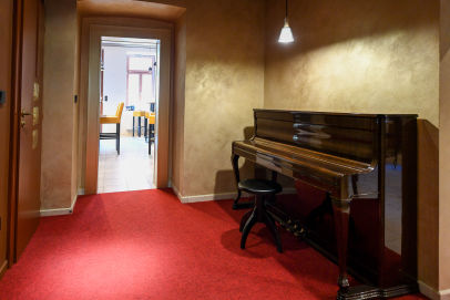 Dekorační malba Utrasaten + Imperium ve VERONI coffee & chocolate 