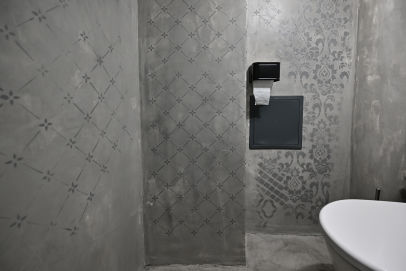 Dekorativní malba mikrocementem