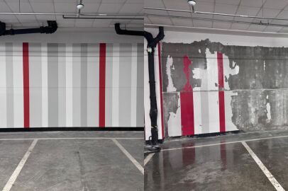 Malování garáží OC Campus Square